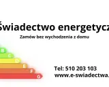 Świadectwo energetyczne co to jest? Zamów online! Skala od A do G. Tel: 510 203 103, www.e-swiadectwa.com.