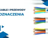 Kolorowe oznaczenia przewodów elektrycznych w kablach.