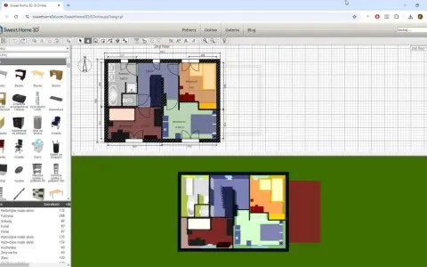 Programy do projektowania wnętrz, jak Sweet Home 3D, pozwalają na tworzenie wizualizacji mieszkań, w tym planów pięter i modeli 3D.