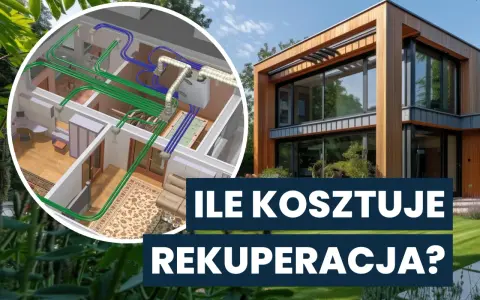 Centrala wentylacyjna z odzyskiem ciepła w nowoczesnym domu. Rekuperacja to klucz do oszczędności i komfortu.