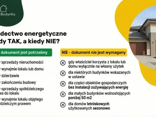 Informacja o charakterystyce energetycznej budynku: kiedy jest potrzebna, a kiedy nie. Dom z tabliczką "SOLD".