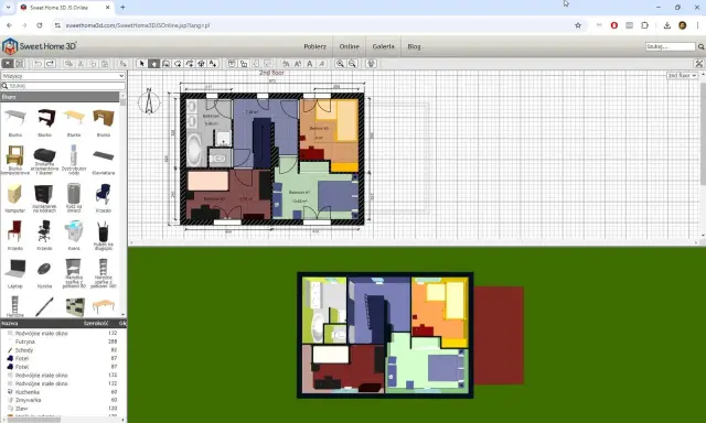 Programy do projektowania wnętrz, jak Sweet Home 3D, pozwalają na tworzenie wizualizacji mieszkań, w tym planów pięter i modeli 3D.