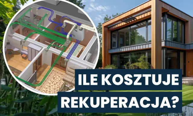 Centrala wentylacyjna z odzyskiem ciepła w nowoczesnym domu. Rekuperacja to klucz do oszczędności i komfortu.